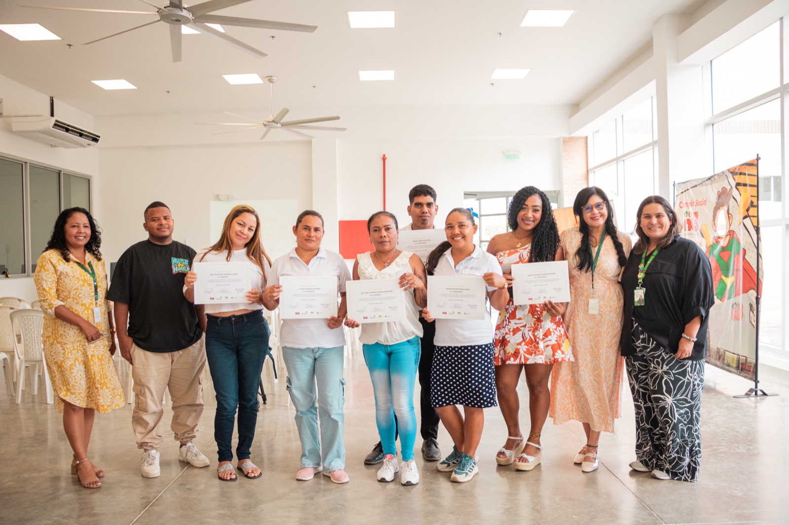 Lee más sobre el artículo Finaliza con éxito el proyecto de formación en manipulación de alimentos de panu3, en alianza con Promigas y Fundación Santo Domingo